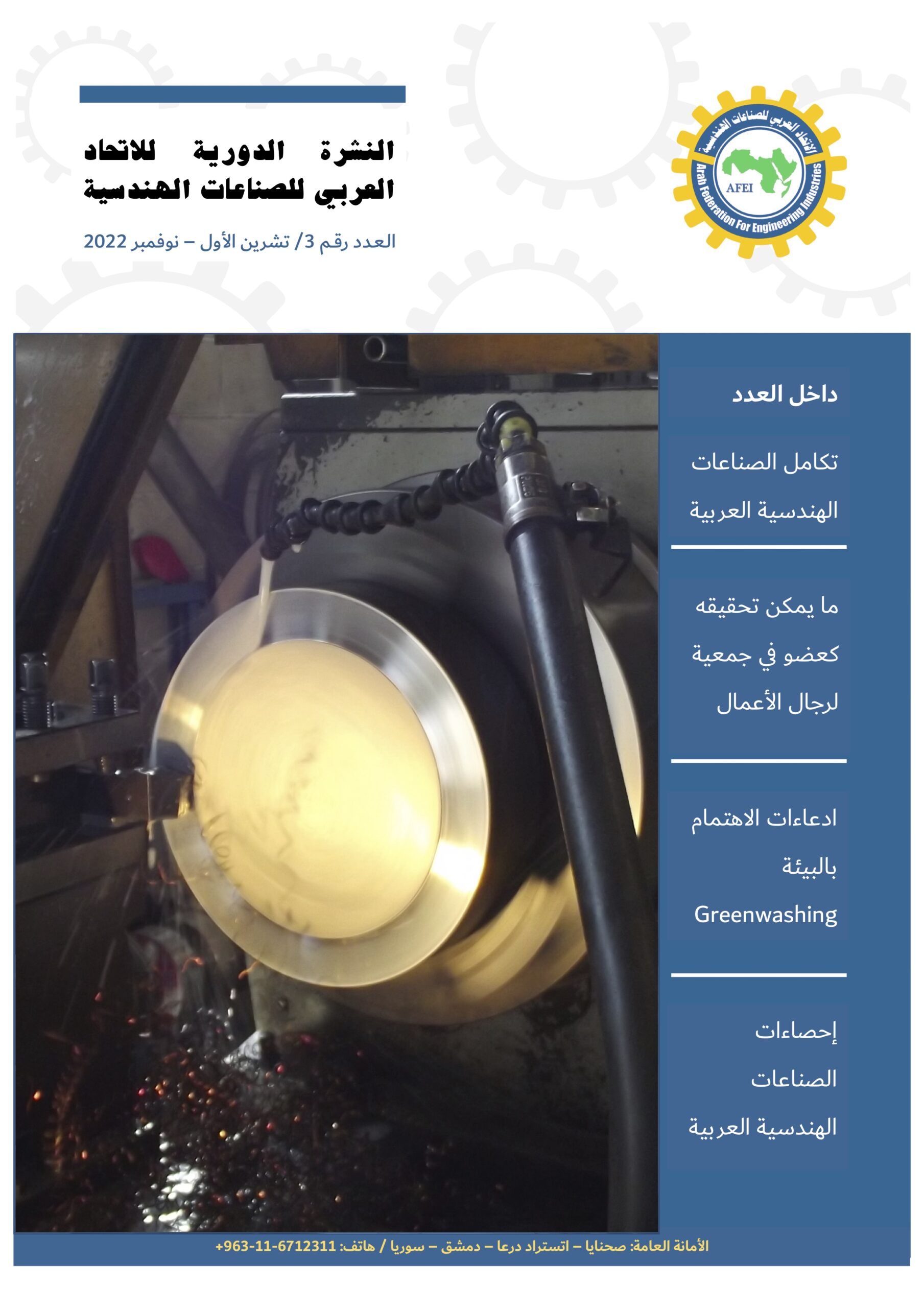 AFEI Newsletter 3 Nov 2022 cover